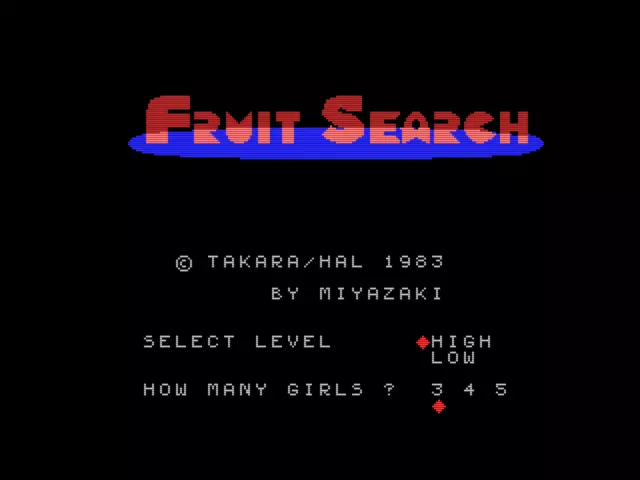 Image n° 1 - titles : Fruit Search
